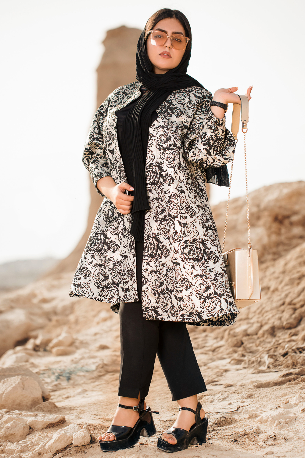 8574 Amara Evening Gown Abaya - Image 1